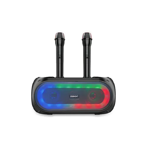 Портативна акустична Bluetooth колонка ZQS4247 з радіомікрофонами та TWS - фото 6