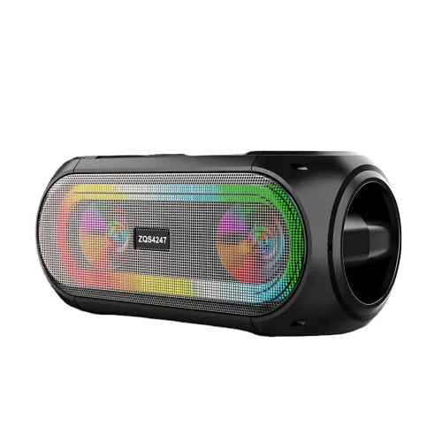 Портативная акустическая Bluetooth колонка ZQS4247 с радиомикрофонами и TWS - фото 4