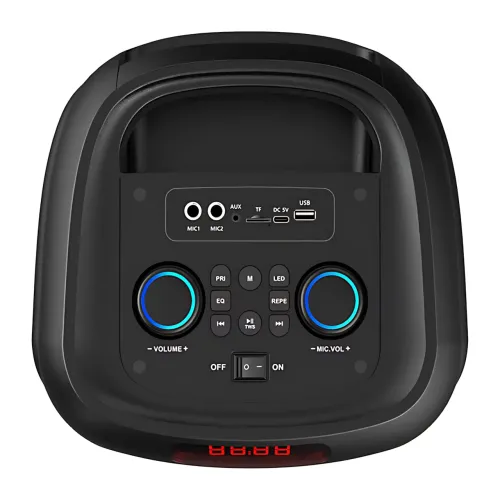 Портативна колонка SING-E ZQS8255 з караоке, Bluetooth, 40 Вт, 12 динамік, RGB-підсвітка, FM-радіо - фото 5