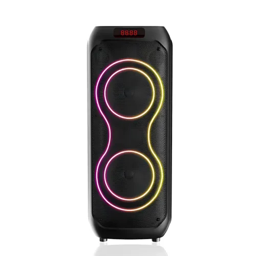 Портативна колонка SING-E ZQS8255 з караоке, Bluetooth, 40 Вт, 12 динамік, RGB-підсвітка, FM-радіо - фото 2