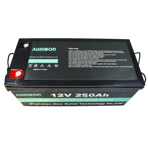 Аккумуляторная батарея AUMOON LiFePO4 12.8 В 250 Ач 3.20 кВт с Bluetooth и BMS для ИБП и солнечных систем - фото 3