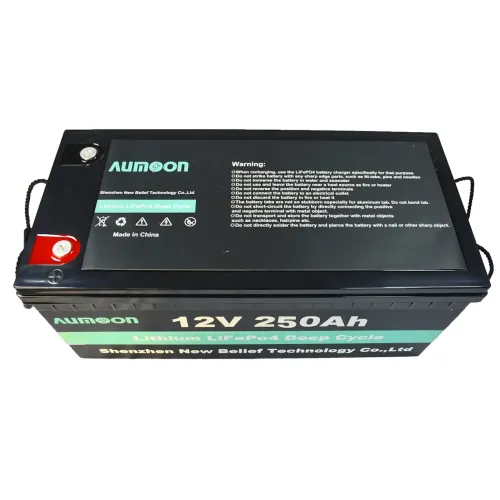 Акумуляторна батарея AUMOON LiFePO4 12.8 В 250 А·год 3.20 кВт з Bluetooth і BMS для ДБЖ і сонячних систем - фото 3
