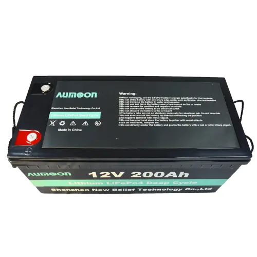 Акумуляторна батарея AUMOON LiFePO4 12.8 В 200 А·год 2.56 кВт з Bluetooth і BMS для ДБЖ і сонячних систем - фото 6