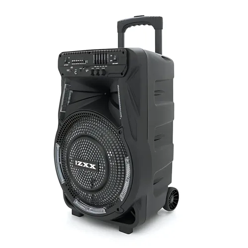 Портативна музична колонка ZXX-7373, динамік 12 400 Вт, USB/SD/FM/BT/MIC/ДК, 53х35х28см - фото 4