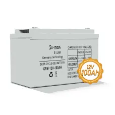 Акумулятор гелевий SU-MAK GEL Battery 100 Ah 12 V, офіційний тяговий акб, для solar панелей GFM100