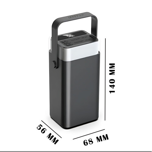 Power Bank LENYES PX492D 40000mAh, 22.5W, 4 порта USB-A и Type-C - фото 9