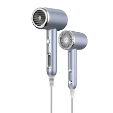 Фен XO CF2 1600W с ионизацией, 3 режимами нагрева, синим светом, защитой от перегрева, длинный шнур 1,6 м