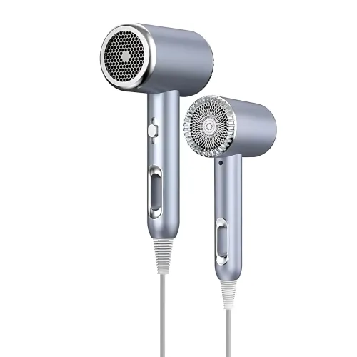Фен XO CF2 1600W з іонізацією, 3 режимами нагрівання, синім світлом, захистом від перегрівання, довгий шнур 1,6 м - фото 2