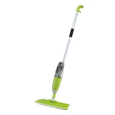 Швабра Healthy Spray Mop с емкостью для воды и распылителем, разборная швабра Спрей моп, зеленый