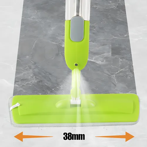 Швабра Healthy Spray Mop с емкостью для воды и распылителем, разборная швабра Спрей моп, зеленый - фото 2