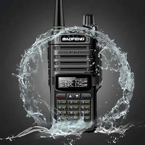 Рація Baofeng UV-9R Plus (IP67, 8 Вт, Dual Band, 2800 мА·год, ліхтарик, FM-радіо, III режиму потужності) - фото 5