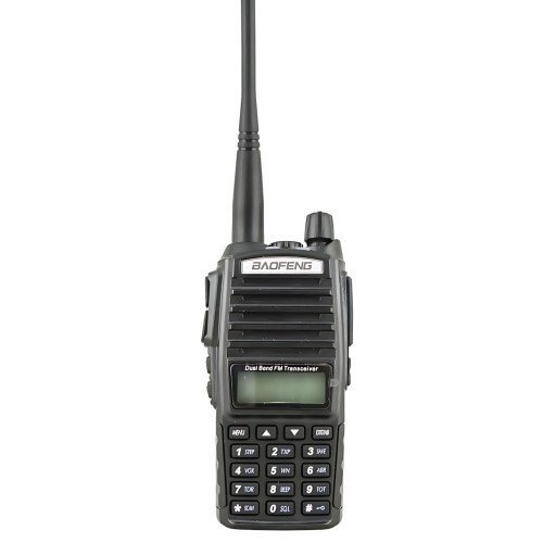 Рация Baofeng UV-9R Plus (IP67, 8 Вт, Dual Band, 2800 мАч, фонарик, FM-радио, III режима мощности)