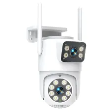 Камера XO CR06 Star 400W Pixel, двоекранная WiFi-камера с Full HD, ночным видением, звуком и ИК-подсветкой