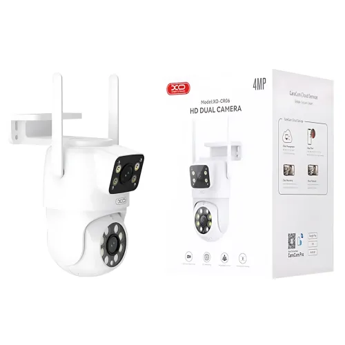 Камера XO CR06 Star 400W Pixel, дворазова Wi-Fi-камера з Full HD, нічним баченням, звуком і ІЧ-підсвіткою - фото 7