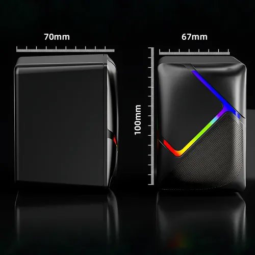 Комп'ютерні колонки JEDEL S526 2.0 USB з RGB-підсвіткою, 6 Вт - фото 8