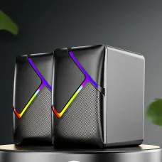 Комп'ютерні колонки JEDEL S526 2.0 USB з RGB-підсвіткою, 6 Вт