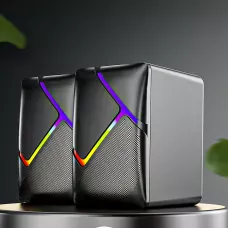 Комп'ютерні колонки JEDEL S526 2.0 USB з RGB-підсвіткою, 6 Вт
