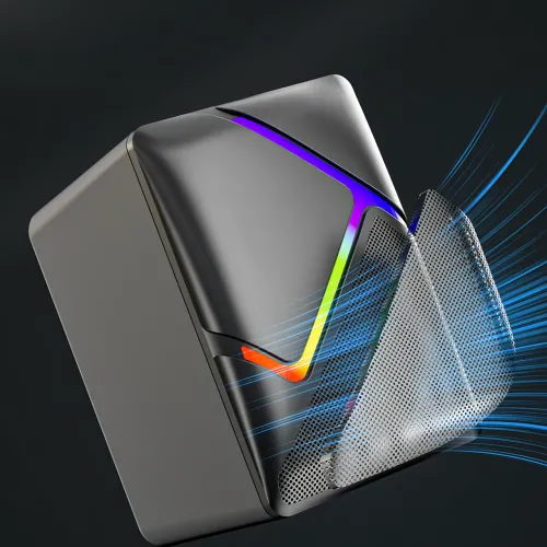 Комп'ютерні колонки JEDEL S526 2.0 USB з RGB-підсвіткою, 6 Вт - фото 3