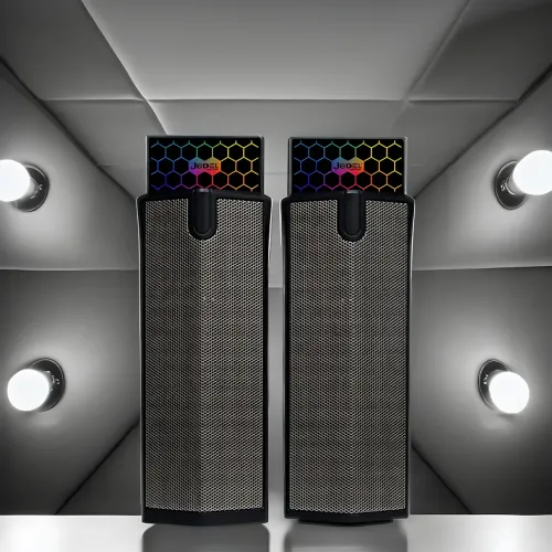 Саундбар JEDEL S562 — стерео 6 Вт, Колонки для PC 2.0 USB, RGB-підсвітка, AUX - фото 8