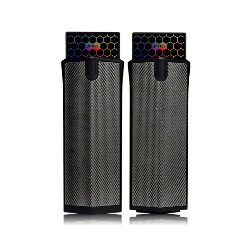 Саундбар JEDEL S562 — стерео 6 Вт, Колонки для PC 2.0 USB, RGB-підсвітка, AUX - фото 2