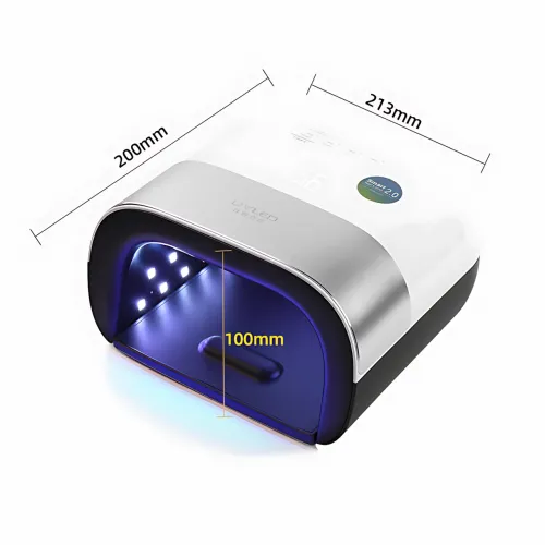 Професійна оригінальна лампа для манікюру UV + LED лампа SUN 3с 48 W, акумуляторна + 220 В - фото 9