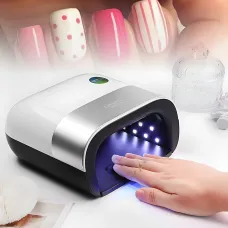 Професійна оригінальна лампа для манікюру UV + LED лампа SUN 3с 48 W, акумуляторна + 220 В