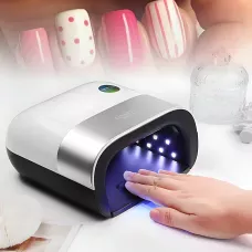 Професійна оригінальна лампа для манікюру UV + LED лампа SUN 3с 48 W, акумуляторна + 220 В