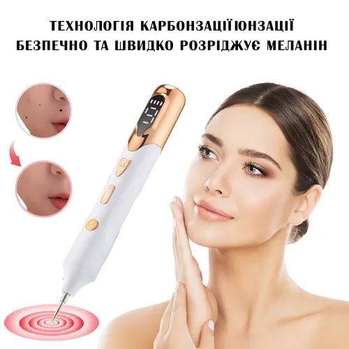 Портативний косметичний плазмовий коагулятор Mole Point — видалення папілом, бородавок, пігментних плям - фото 5