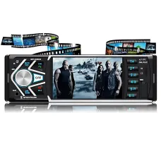 Автомагнітола MP5 4038 з екраном 4.1 TFT HD, підтримкою відео та FM-тюнером