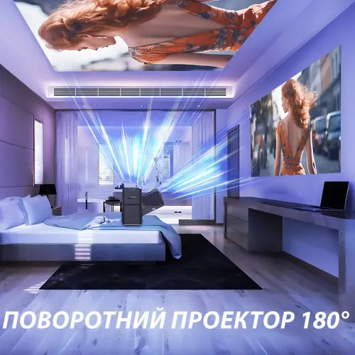 Мініпроєктор Magcubic HY320 4K — Wi-Fi 6, Bluetooth, Android 11, 390 ANSI - фото 6