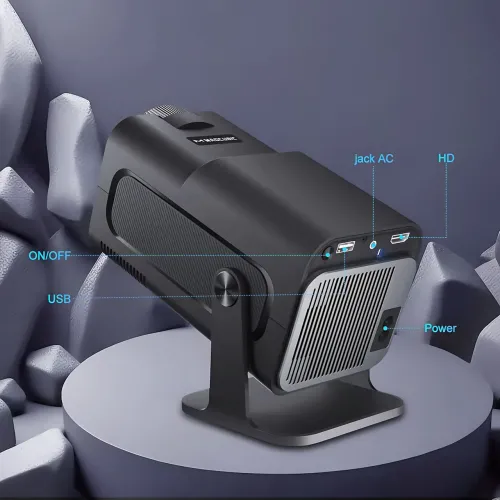 Мініпроєктор Magcubic HY320 4K — Wi-Fi 6, Bluetooth, Android 11, 390 ANSI - фото 4