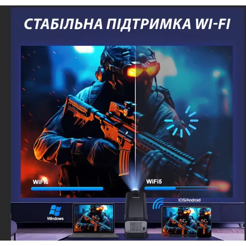 Мини-проектор Magcubic HY320 4K – Wi-Fi 6, Bluetooth, Android 11, 390 ANSI - фото 7