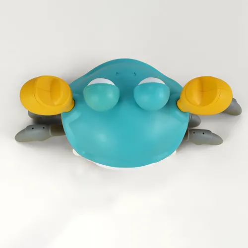 Інтерактивний краб Induction Electric Crab BLUE з музикою і сенсором перешкод - фото 6