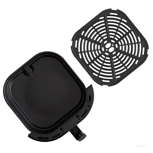 Електричний аерогриль Air Fryer Crownberg CB 5543 з решіткою, 8 програм, 1500 Вт, чаша 4 л - фото 4