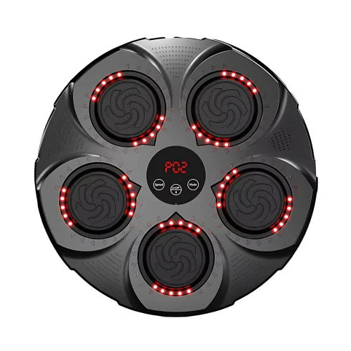 Настінний боксерський тренажер Intelligent Music Boxing Target, 9 режимів, музика, RGB-підсвітка, лічильник - фото 3