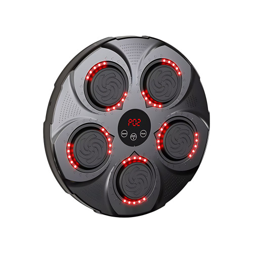 Настенный боксерский тренажер Intelligent Music Boxing Target, 9 режимов, музыка, RGB-подсветка, счетчик - фото 3