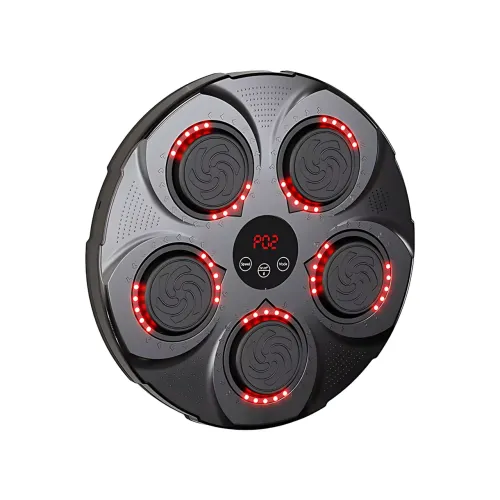 Настінний боксерський тренажер Intelligent Music Boxing Target, 9 режимів, музика, RGB-підсвітка, лічильник - фото 2