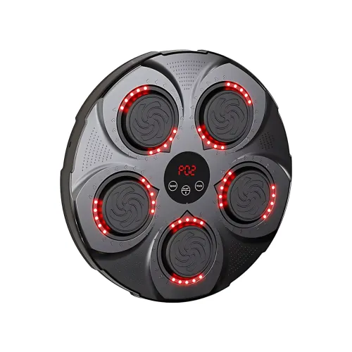 Настінний боксерський тренажер Intelligent Music Boxing Target, 9 режимів, музика, RGB-підсвітка, лічильник - фото 2