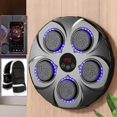 Настенный боксерский тренажер Intelligent Music Boxing Target, 9 режимов, музыка, RGB-подсветка, счетчик