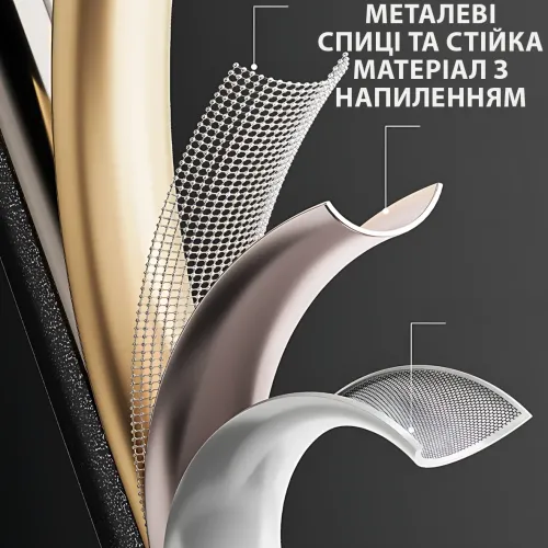 Уличный садовый зонт 2 х 2 м с клапаном, квадратный однотонный пляжный зонт, для уличной торговли Красный - фото 3