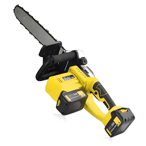 Акумуляторна ланцюгова пила 16 Electric SAW — 2 акумулятори, 2 зарядні, жовтий - фото 5