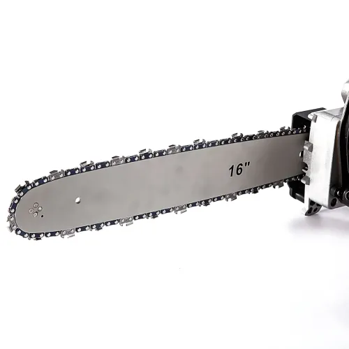 Акумуляторна ланцюгова пила 16 Electric SAW — 2 акумулятори, 2 зарядні, жовтий - фото 6