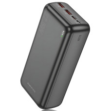 Внешний аккумулятор BOROFONE BJ38B 30000mAh – 22.5W QC + 20W PD, 3 выхода, LED-индикатор