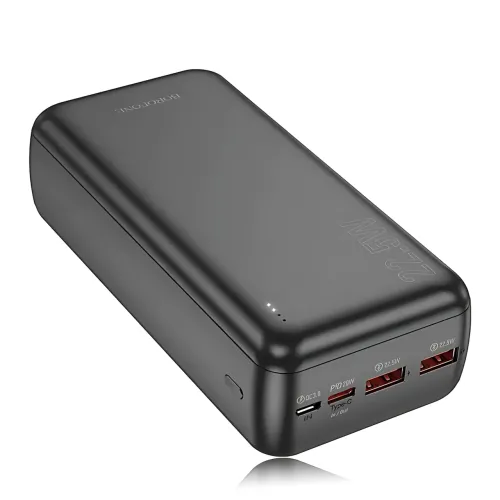 Зовнішній акумулятор BOROFONE BJ38B 30000mAh — 22.5W QC + 20 W PD, 3 виходи, LED-індикатор - фото 7