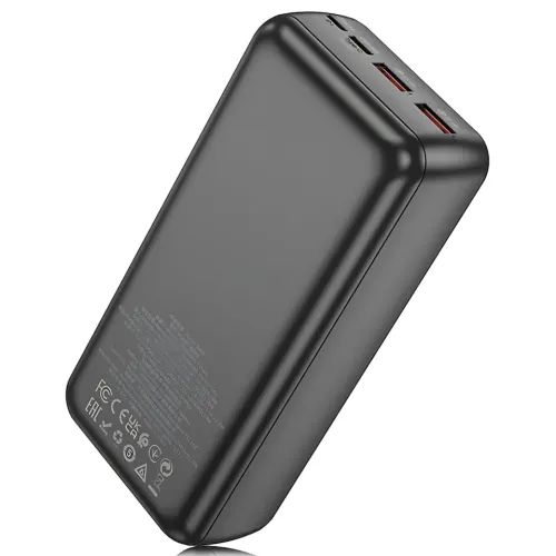 Зовнішній акумулятор BOROFONE BJ38B 30000mAh — 22.5W QC + 20 W PD, 3 виходи, LED-індикатор - фото 3