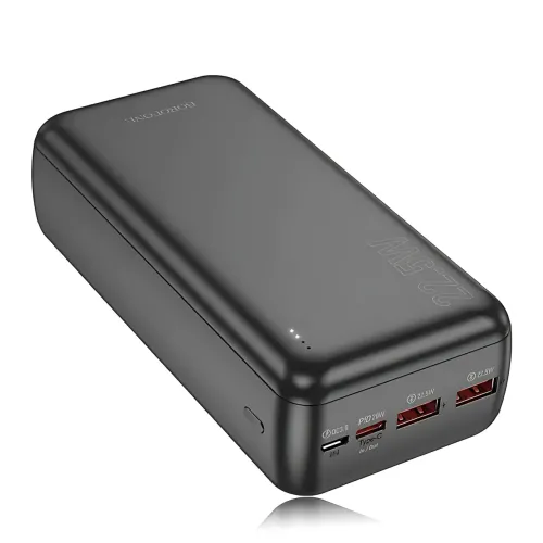 Зовнішній акумулятор BOROFONE BJ38B 30000mAh — 22.5W QC + 20 W PD, 3 виходи, LED-індикатор - фото 7