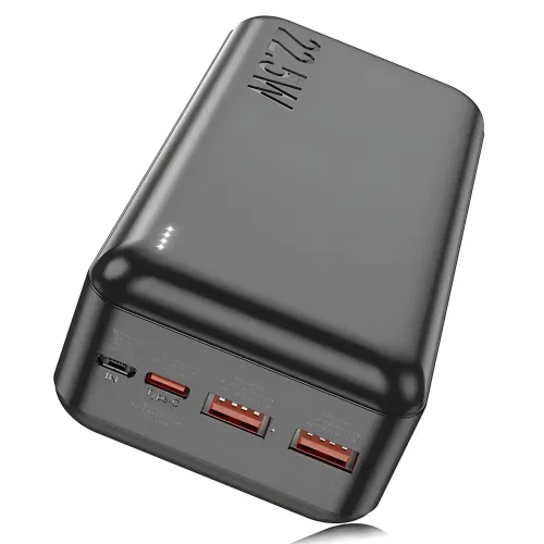 Зовнішній акумулятор BOROFONE BJ38B 30000mAh — 22.5W QC + 20 W PD, 3 виходи, LED-індикатор - фото 5
