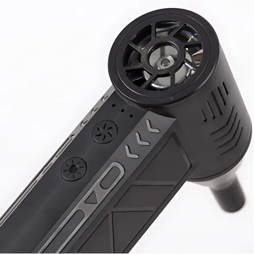 Аккумуляторный турбо-вентилятор Mini Jet Fan ZY7400-SE-PRO – 5000 мАч, 39,5 м/с, магнитная насадка, USB - фото 9