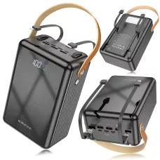 Мобільний акумулятор Power Bank Borofone BJ32 8000 mAh PD20W+QC3.0 22.5W з LED-дисплеєм і ліхтарем