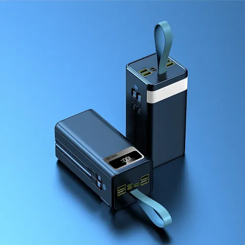 Мобильное зарядное устройство Power Bank Borofone DBT35A 40000mAh, 6 устройств, PD 20W, LED-дисплей, фонарь - фото 3